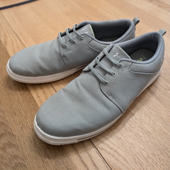 Under Armour Other - Size 11 Men's Under Armour Gray Street Encounter Shoes Sneakers